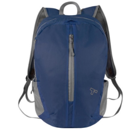 Travelon Packable Backpack, Charcoal, One  blue - Picture 4 of 14